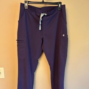 Women’s Yola Skinny Scrub Pants - Purple Shadow - size medium